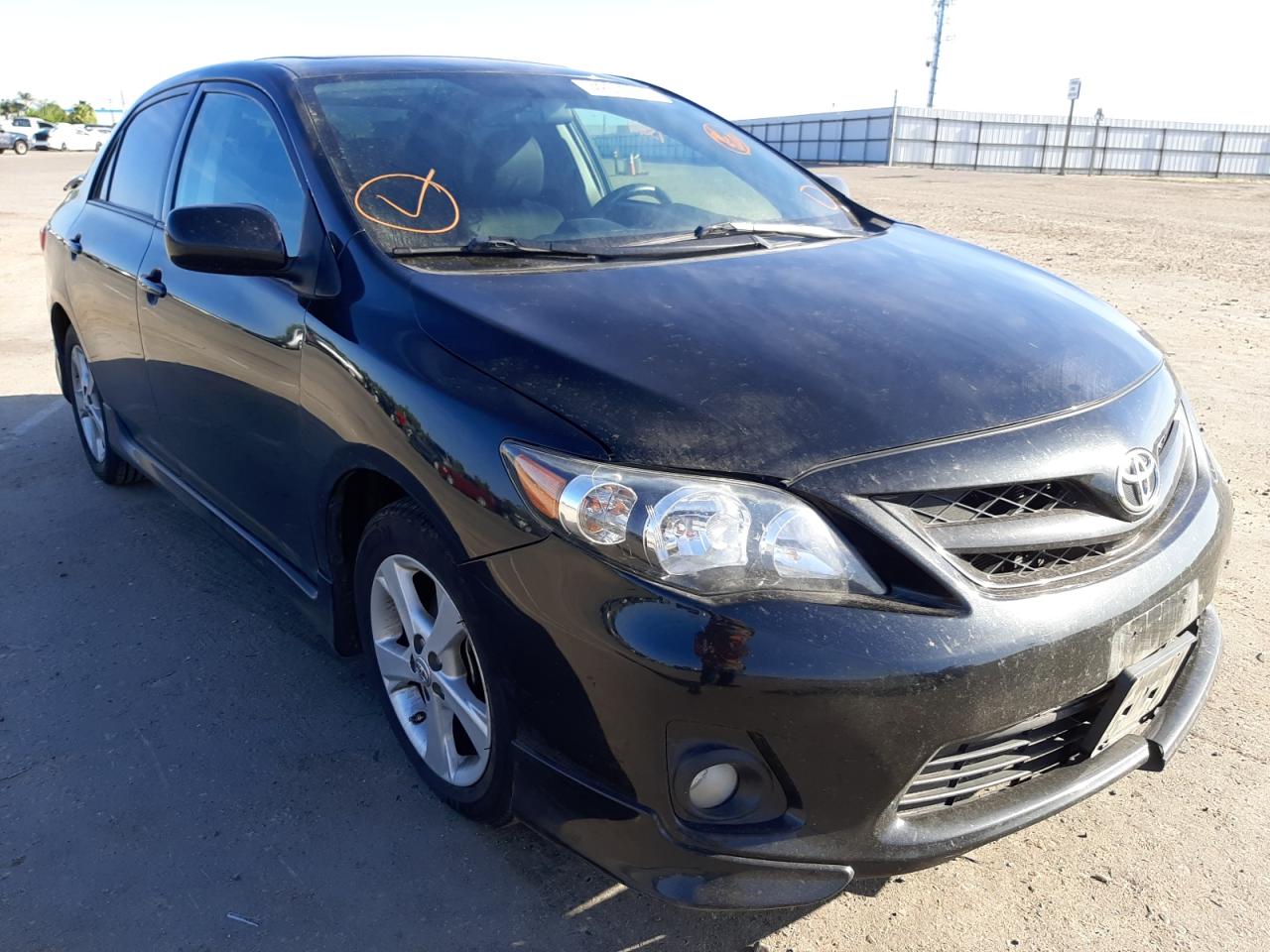 TOYOTA COROLLA CO 2012 with VIN 5YFBU4EE5CP033062 - Photo from auction