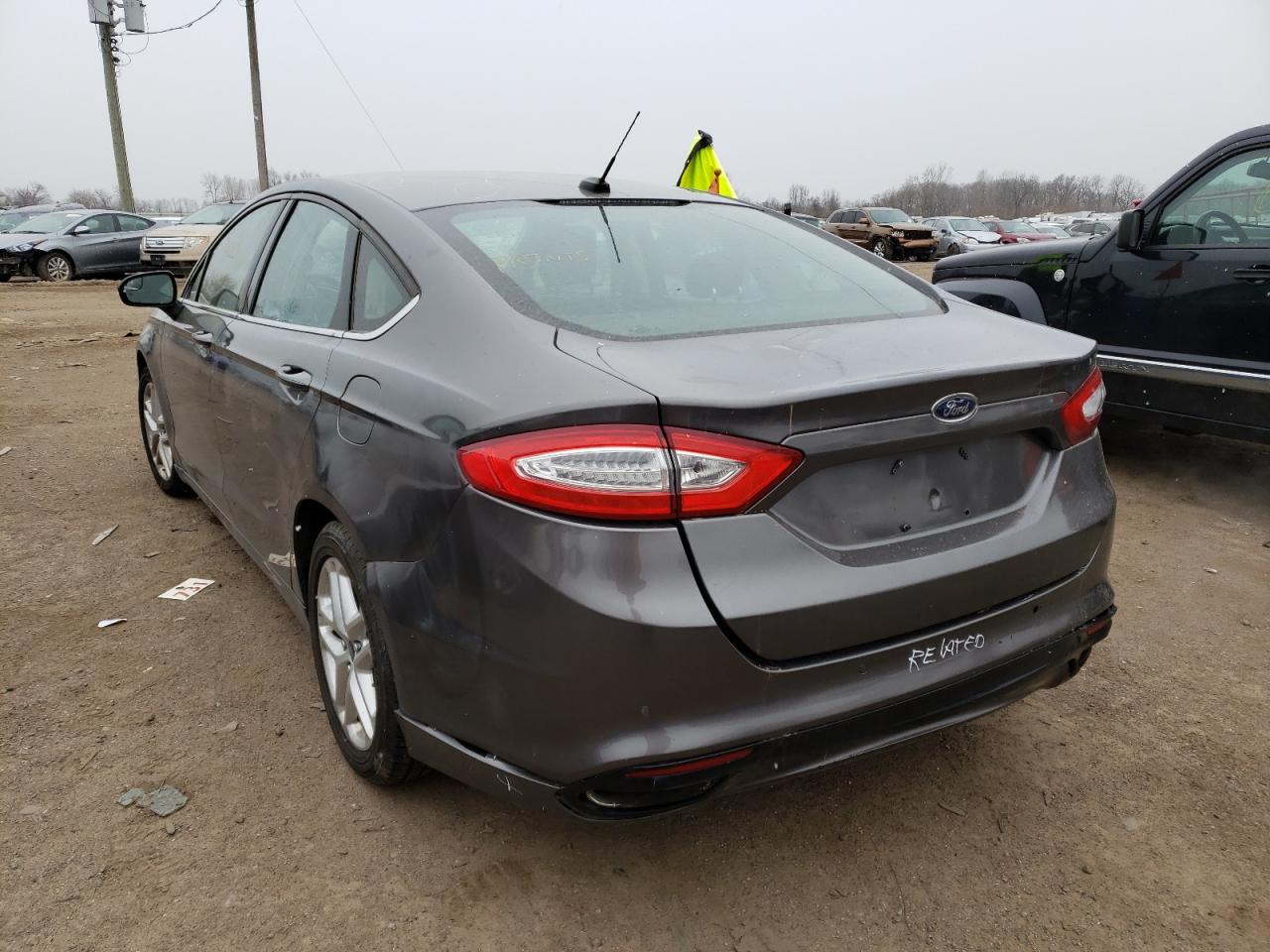 Photo 3 from auction – 2013 FORD FUSION SE with VIN 3FA6P0HR4DR203669