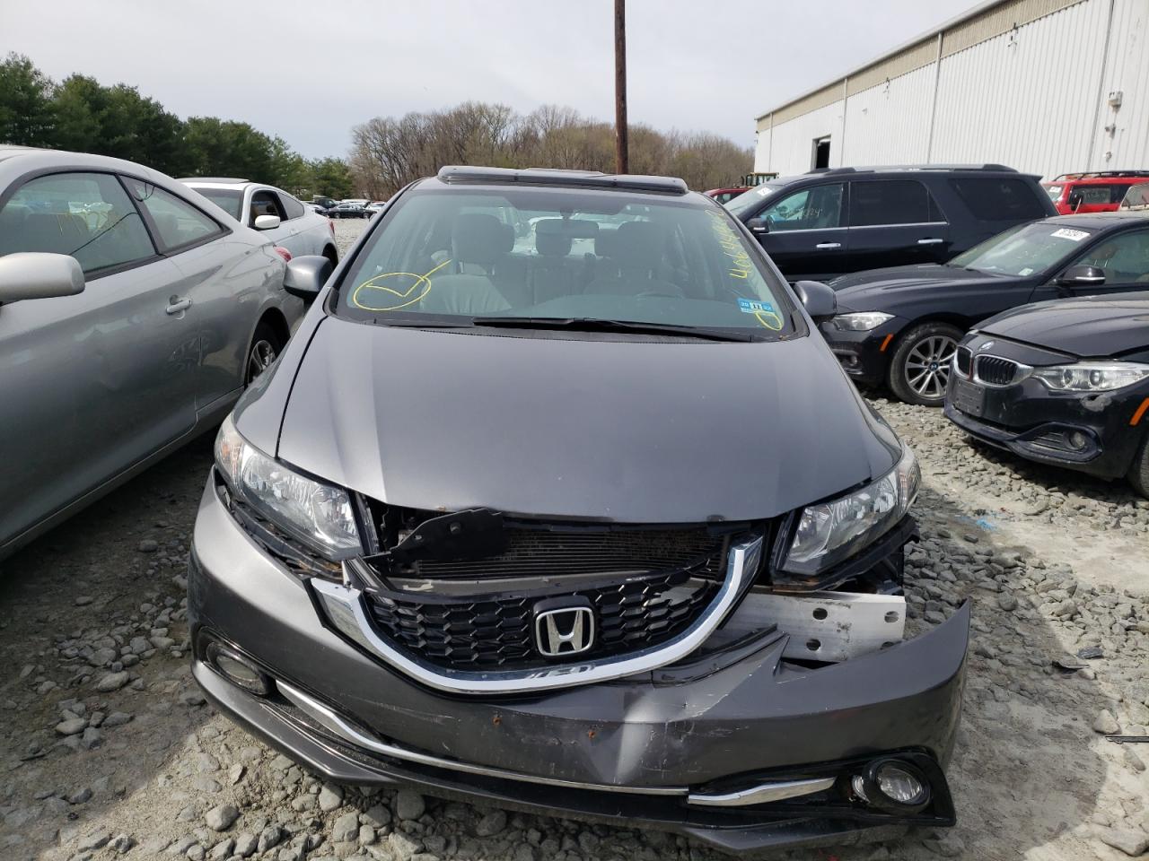 Photo 9 from auction – 2013 HONDA CIVIC EXL with VIN 19XFB2F98DE277949