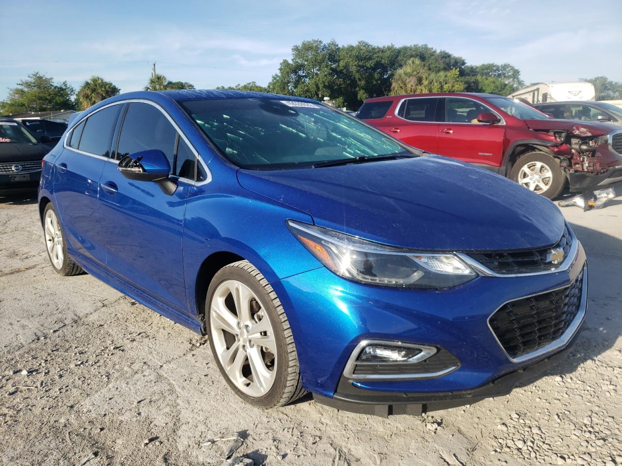 CHEVROLET CRUZE PREM 2017 with VIN 3G1BF6SM5HS576142 - Photo from auction
