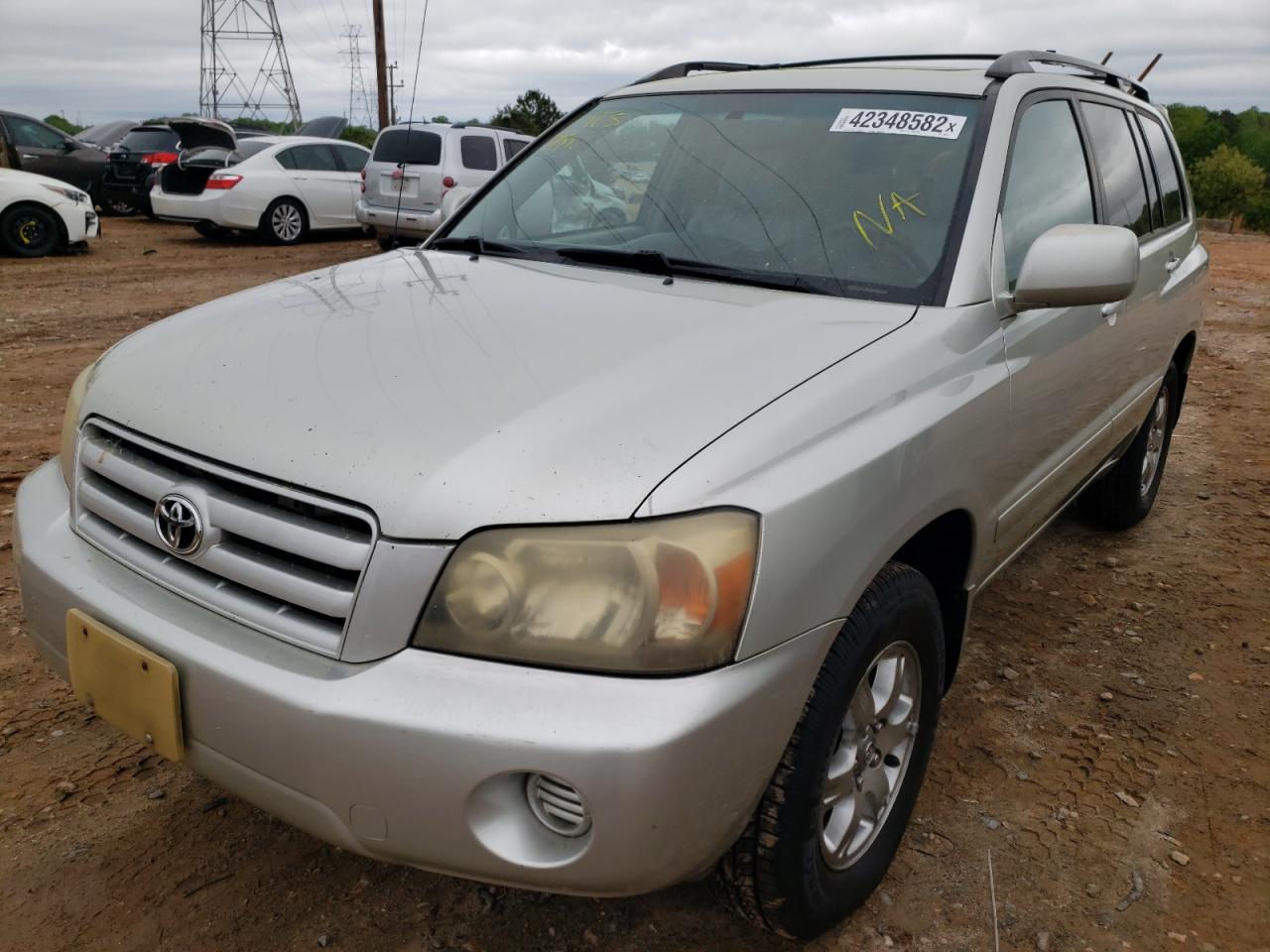 Photo 2 from auction – 2004 TOYOTA HIGHLANDER with VIN JTEDP21A640004717