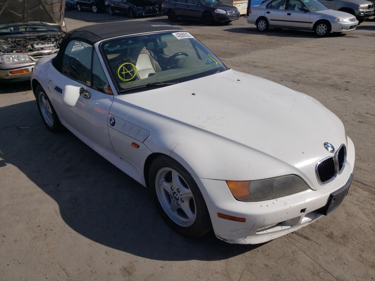 BMW Z3 1.9 1997 with VIN 4USCH7327VLB78437 - Photo from auction