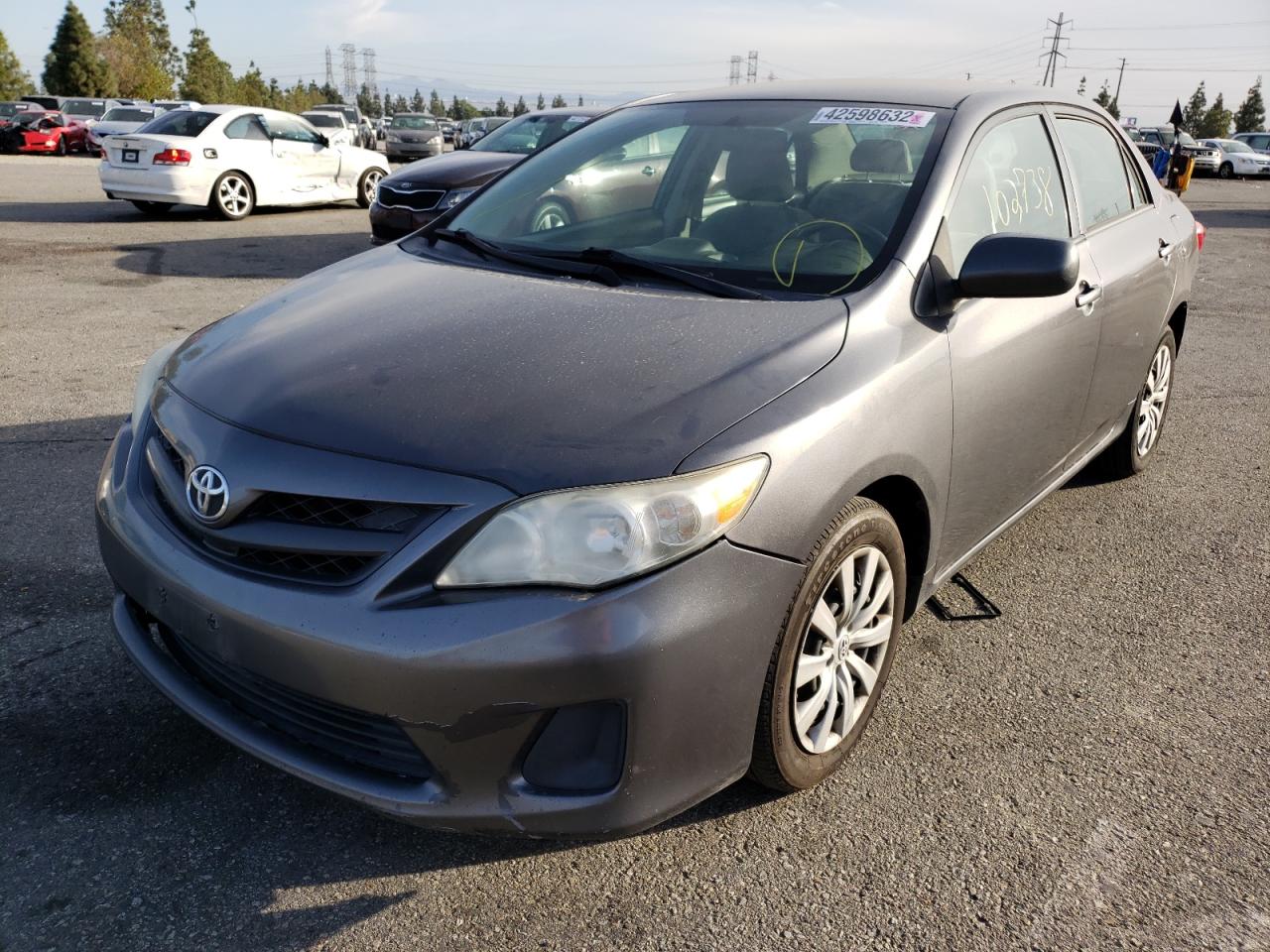 Photo 2 from auction – 2012 TOYOTA COROLLA with VIN 5YFBU4EE1CP047119