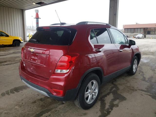 Photo 4 from auction – 2018 CHEVROLET TRAX 1LT with VIN 3GNCJLSBXJL340732