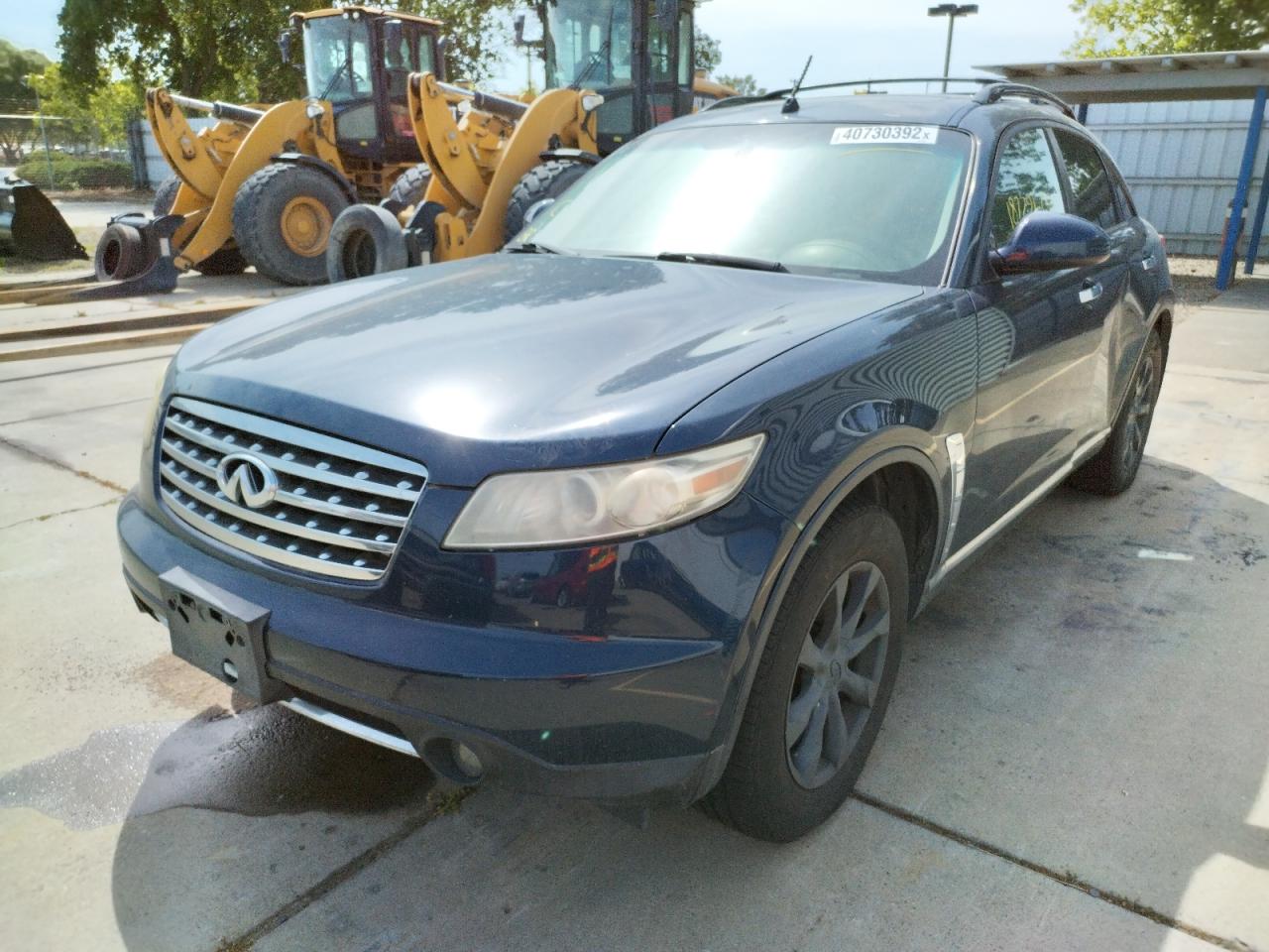 Photo 2 from auction – 2007 INFINITI FX35 with VIN JNRAS08W07X204709
