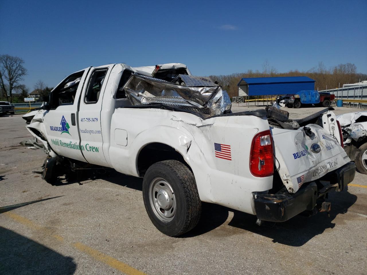 Photo 3 from auction – 2015 FORD F250 SUPER with VIN 1FT7X2A68FEB63774