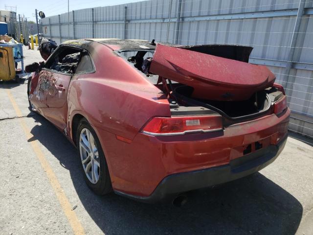 Photo 3 from auction – 2015 CHEVROLET CAMARO LS with VIN 2G1FB1E37F9310179