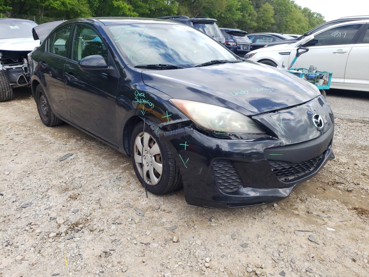 MAZDA 3 I 2013 z numerem VIN JM1BL1TF2D1707168 - Zdjęcie z aukcji