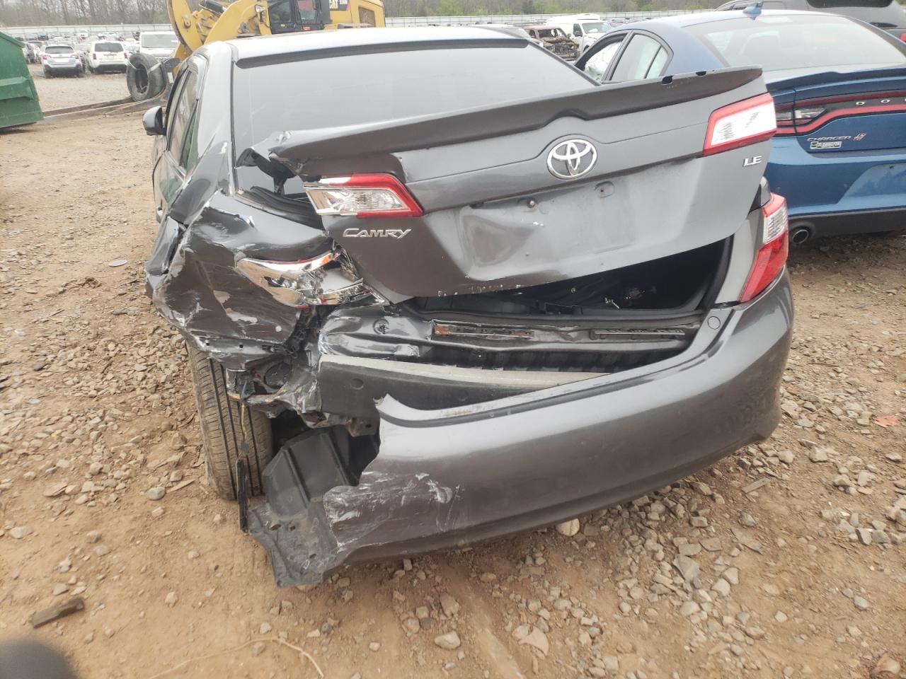 Photo 9 from auction – 2014 TOYOTA CAMRY L with VIN 4T4BF1FK9ER389826