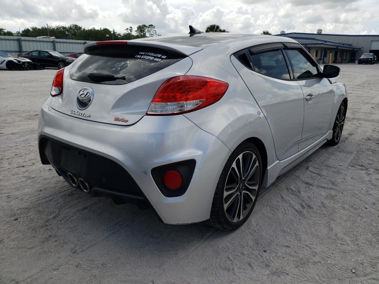 Photo 4 from auction – 2016 HYUNDAI VELOSTER T with VIN KMHTC6AEXGU256419