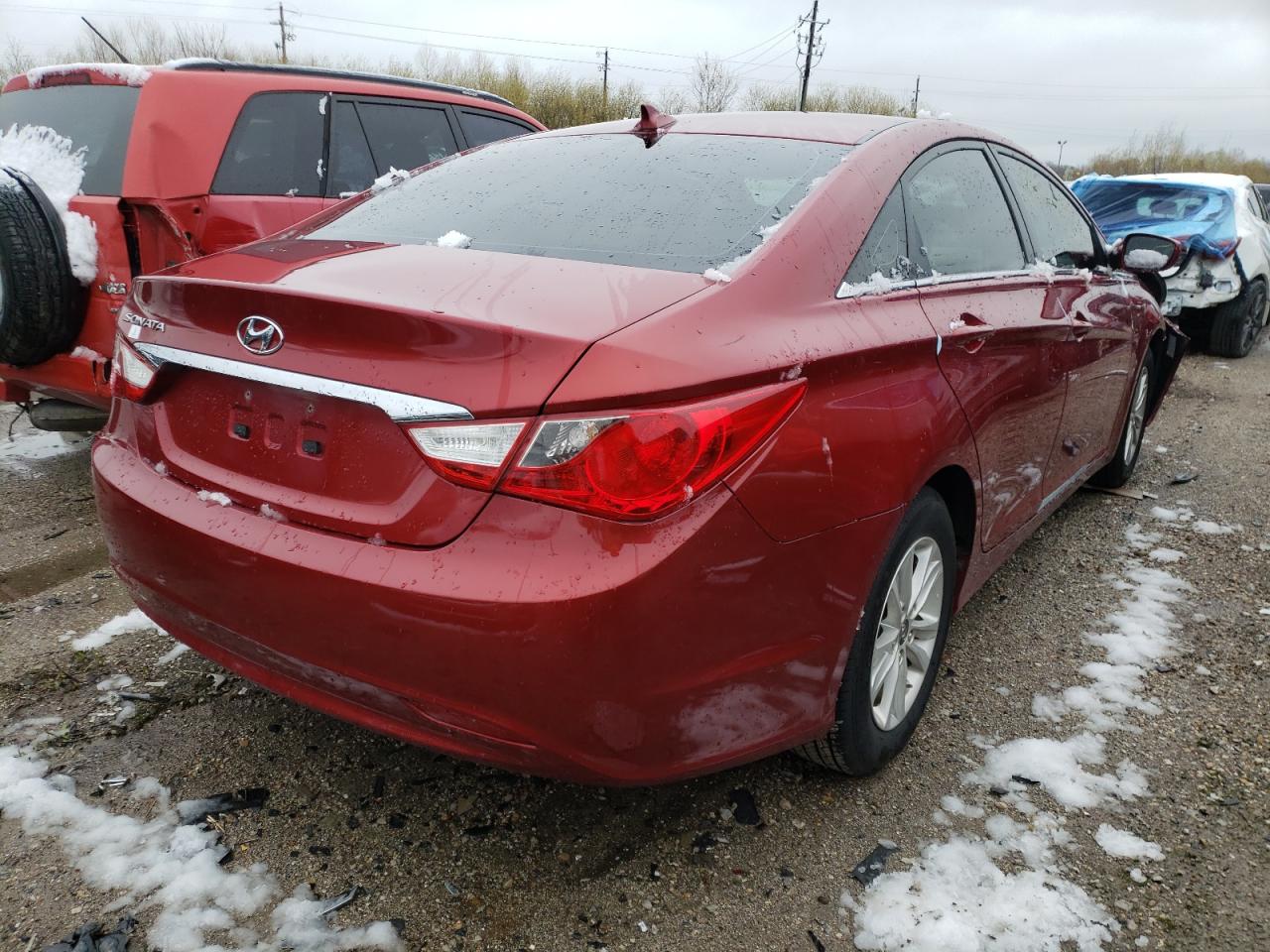 Photo 4 from auction – 2013 HYUNDAI SONATA GLS with VIN 5NPEB4AC0DH608366