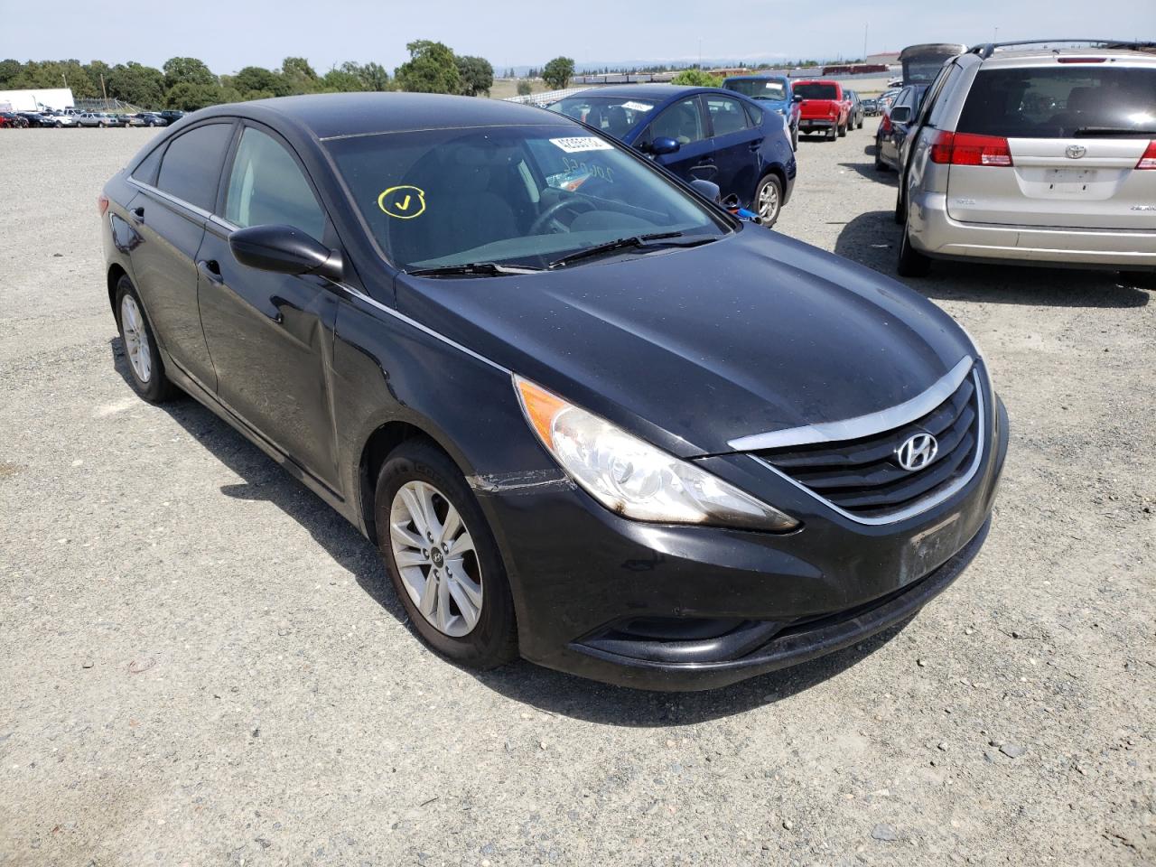 HYUNDAI SONATA GLS 2011 with VIN 5NPEB4AC7BH213579 - Photo from auction