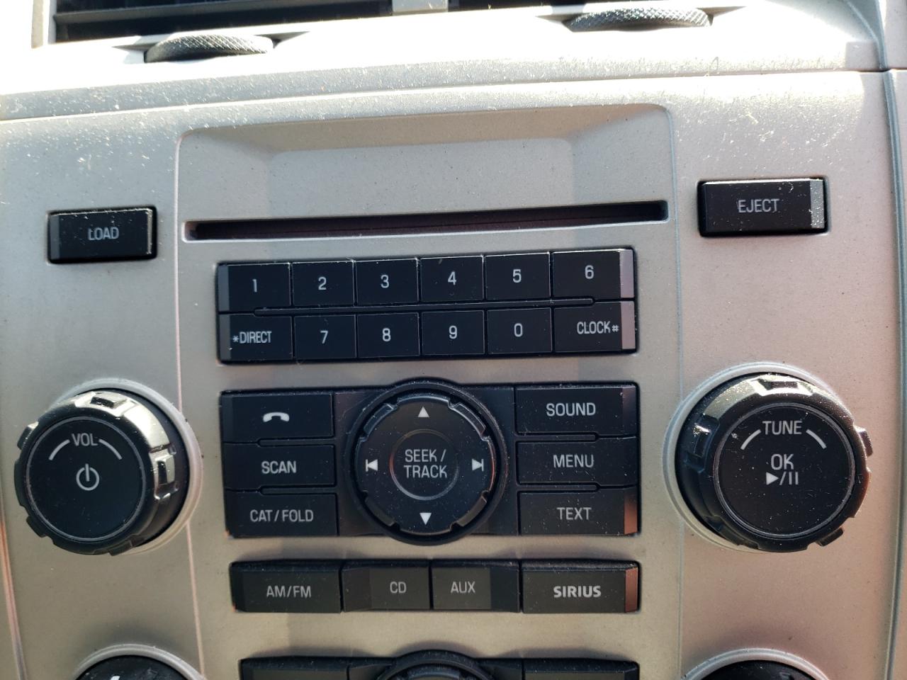 Photo 9 from auction – 2011 FORD ESCAPE XLT with VIN 1FMCU0D78BKA54643