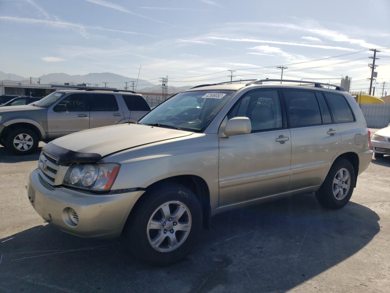 Photo 2 from auction – 2001 TOYOTA HIGHLANDER with VIN JTEGF21A610014465