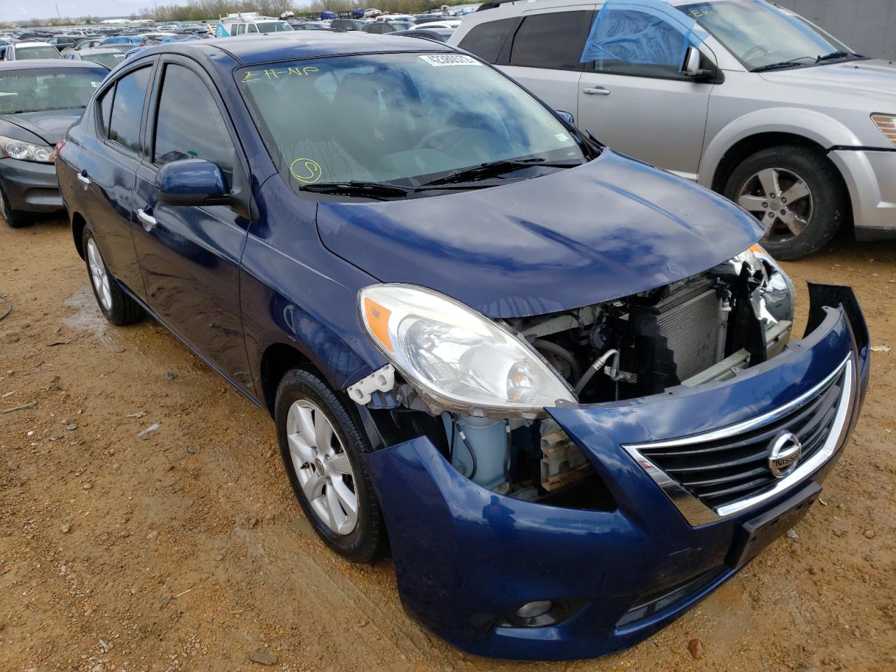 Photo 1 from auction – 2012 NISSAN VERSA S with VIN 3N1CN7AP8CL803345