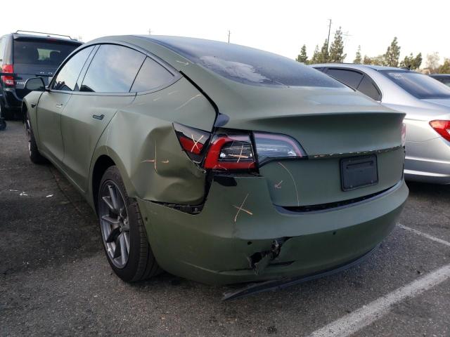Photo 3 from auction – 2021 TESLA MODEL 3 with VIN 5YJ3E1EB4MF001173