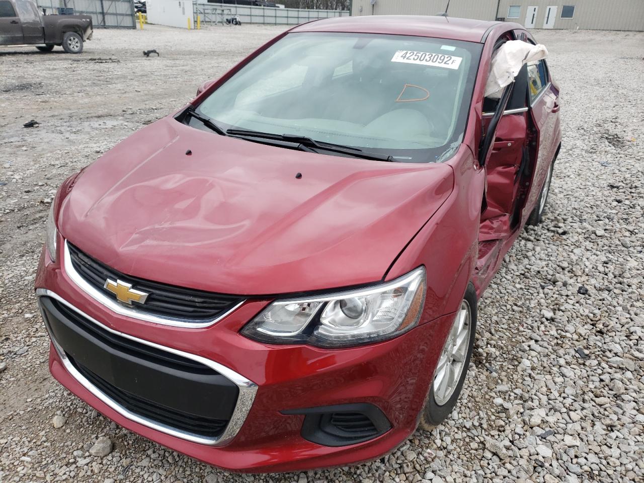 Photo 10 from auction – 2019 CHEVROLET SONIC LT with VIN 1G1JD5SB8K4134344