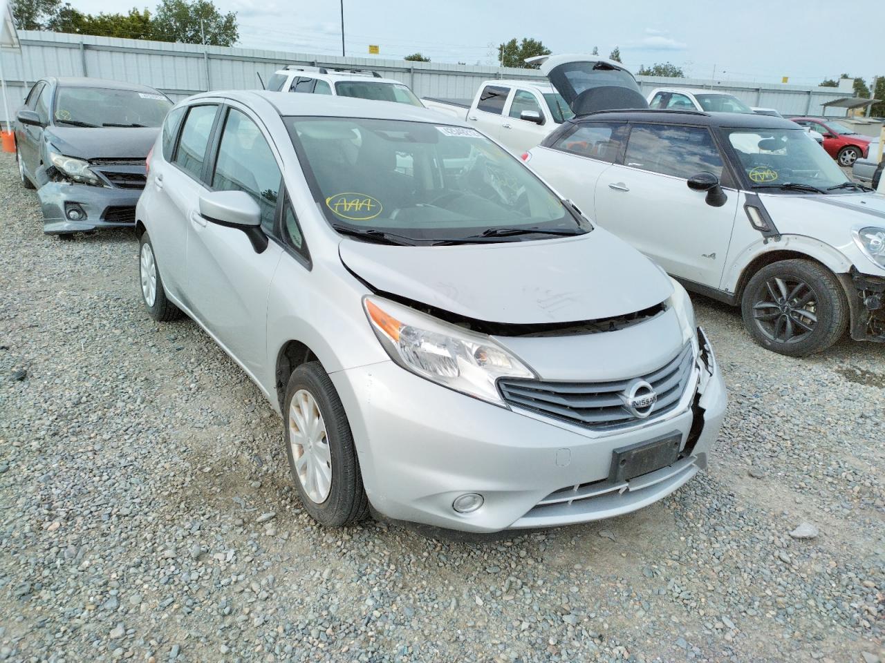 NISSAN VERSA NOTE 2016 with VIN 3N1CE2CPXGL366289 - Photo from auction
