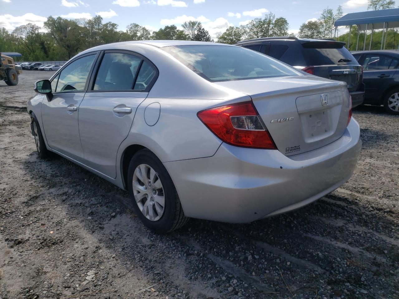 Photo 3 from auction – 2012 HONDA CIVIC LX with VIN 19XFB2F58CE093218