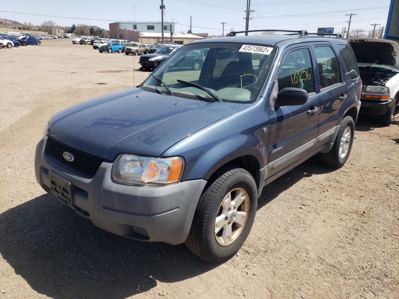 Photo 2 from auction – 2001 FORD ESCAPE with VIN 1FMYU02141KA96343