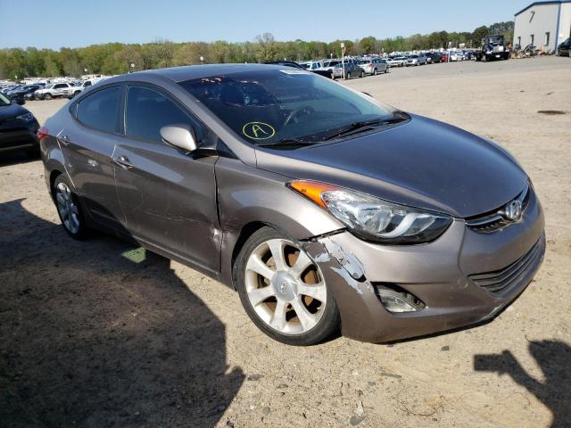 HYUNDAI ELANTRA GL 2012 with VIN 5NPDH4AE1CH137032 - Photo from auction