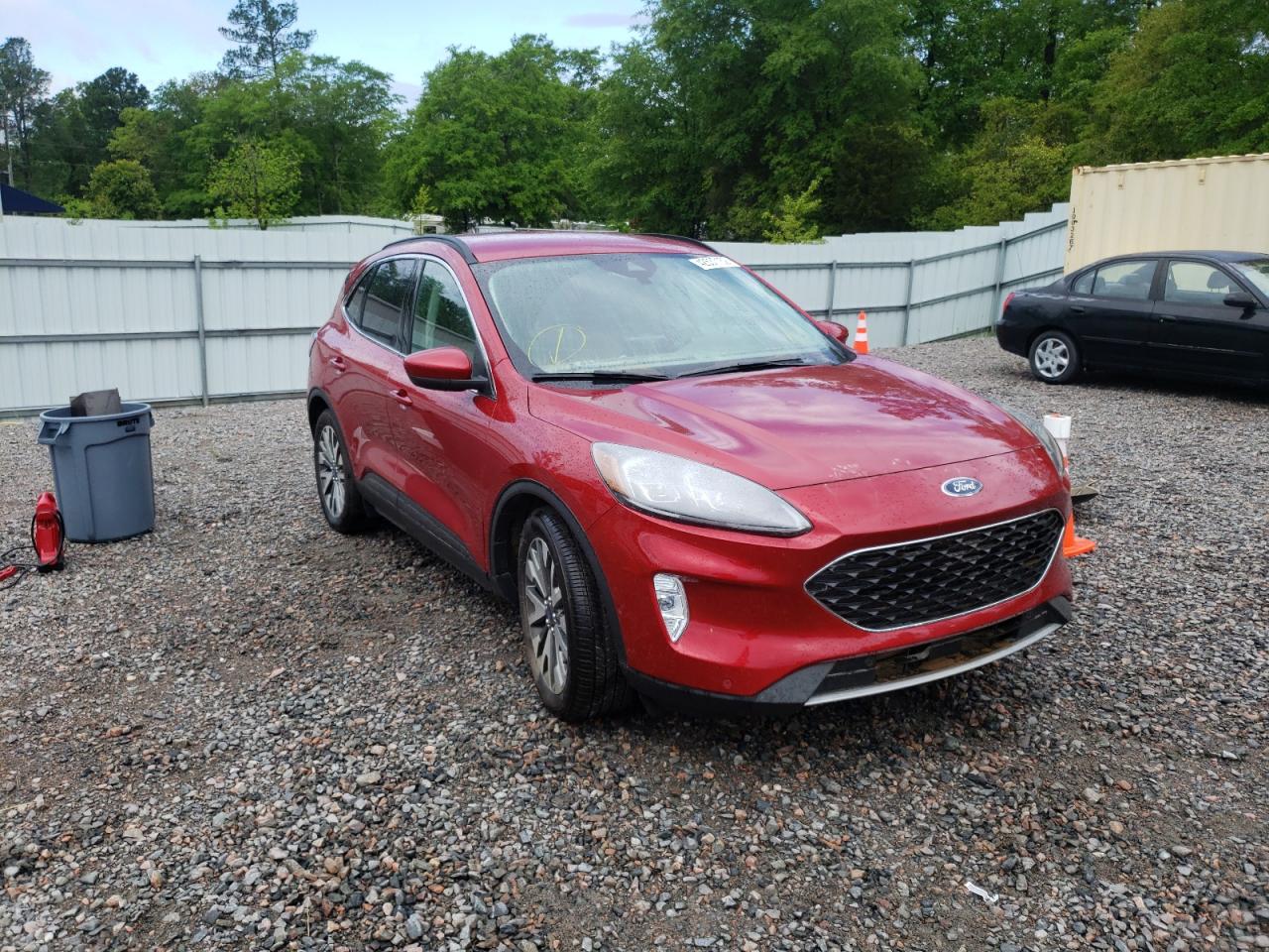 FORD ESCAPE TIT 2021 with VIN 1FMCU0DZ5MUB17559 - Photo from auction