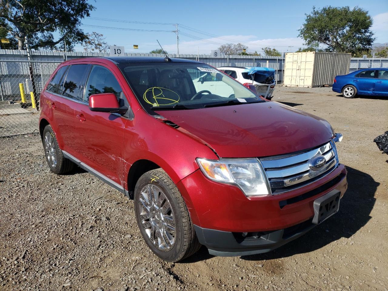 FORD EDGE LIMIT 2008 with VIN 2FMDK39C58BB24913 - Photo from auction
