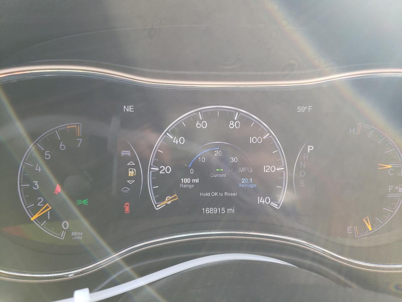 Photo 8 from auction – 2014 JEEP GRAND CHER with VIN 1C4RJEBG7EC558543