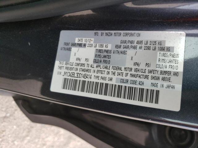 Photo 10 from auction – 2013 MAZDA 5 with VIN JM1CW2BL3D0146414