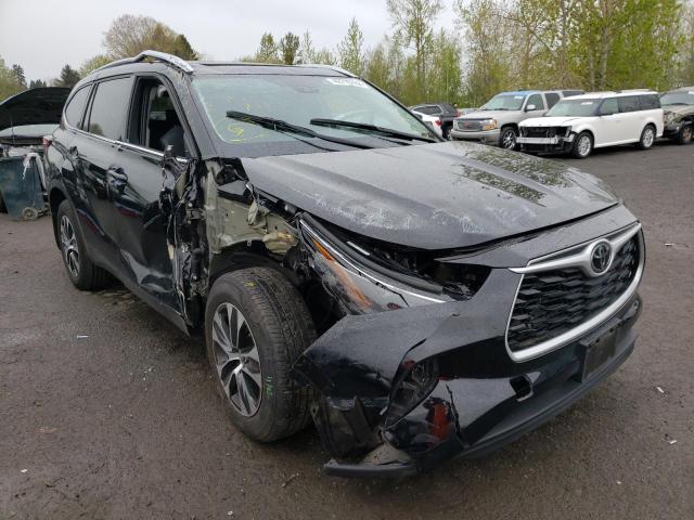 TOYOTA HIGHLANDER 2021 with VIN 5TDHZRBH8MS535970 - Photo from auction