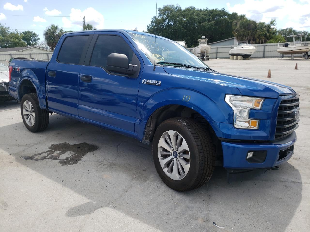 Photo 1 from auction – 2017 FORD F150 SUPER with VIN 1FTEW1EP7HFA82611