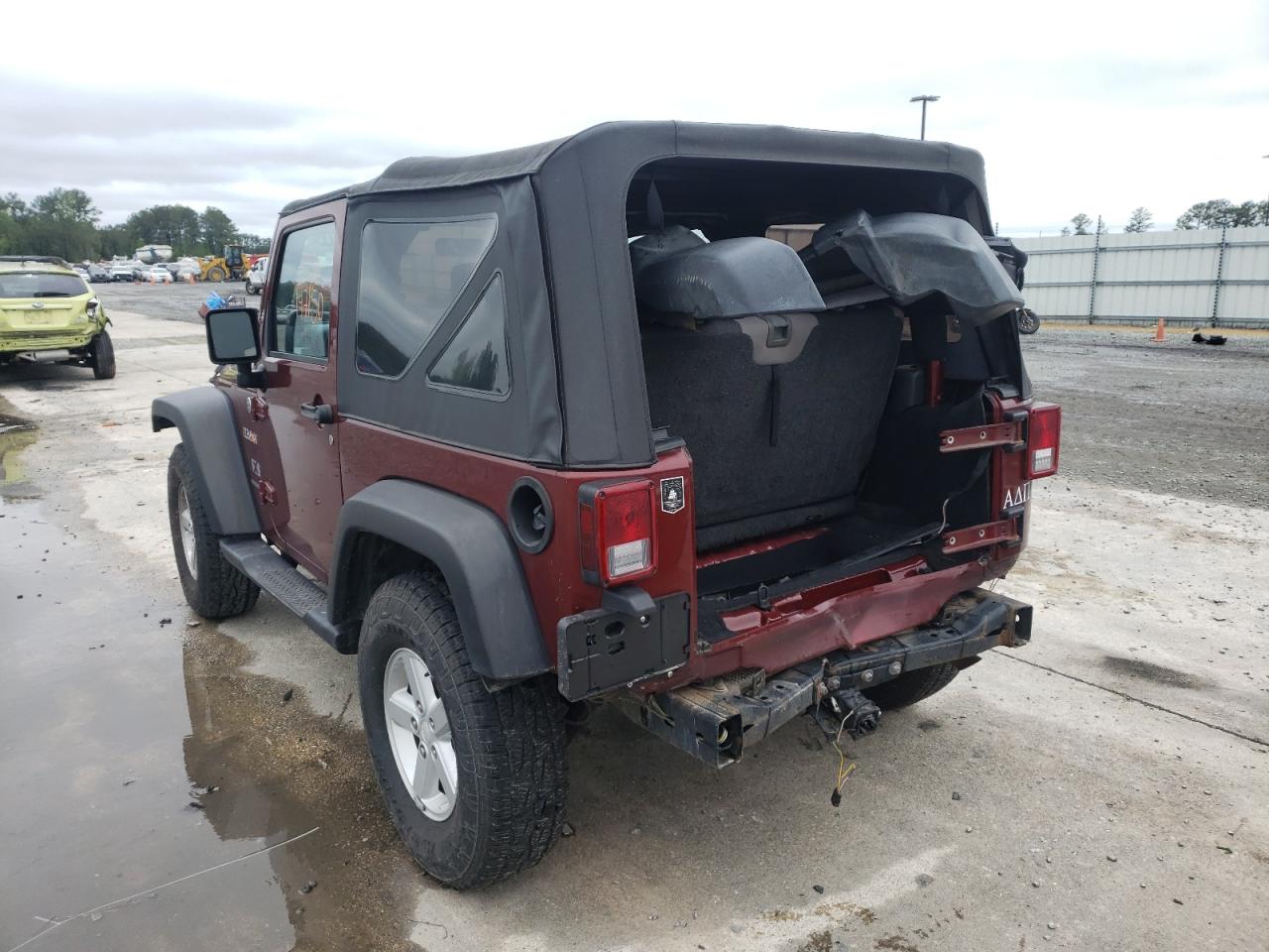 Photo 3 from auction – 2007 JEEP WRANGLER X with VIN 1J4FA24157L109739