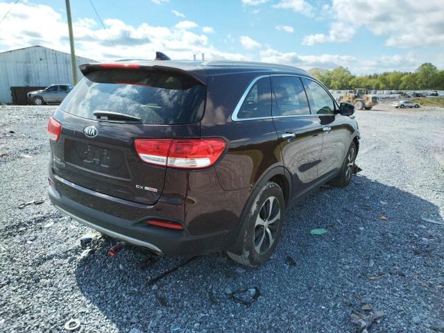 Photo 4 from auction – 2016 KIA SORENTO EX with VIN 5XYPH4A13GG029728