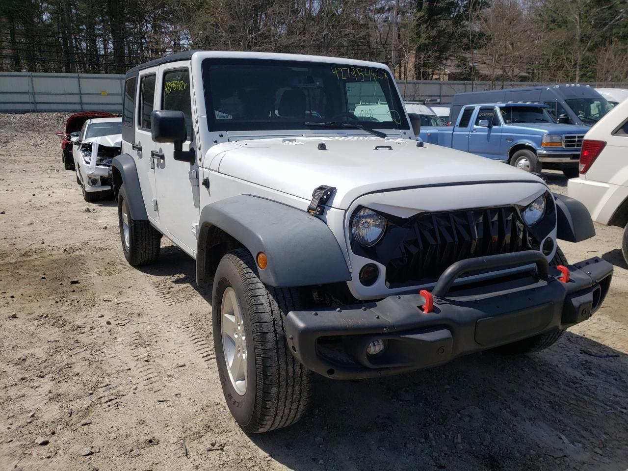 JEEP WRANGLER U 2016 with VIN 1C4BJWDG7GL251803 - Photo from auction