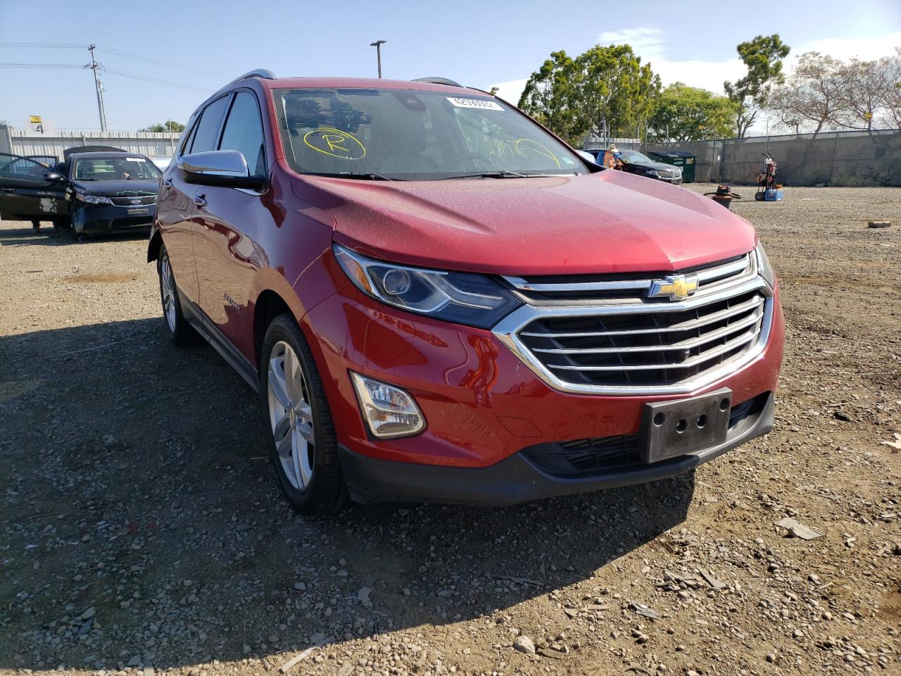 Photo 1 from auction – 2019 CHEVROLET EQUINOX PR with VIN 2GNAXNEVXK6107415