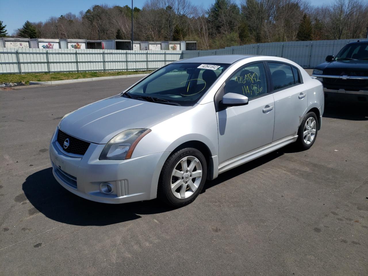 Photo 2 from auction – 2012 NISSAN SENTRA with VIN 3N1AB6AP1CL721600