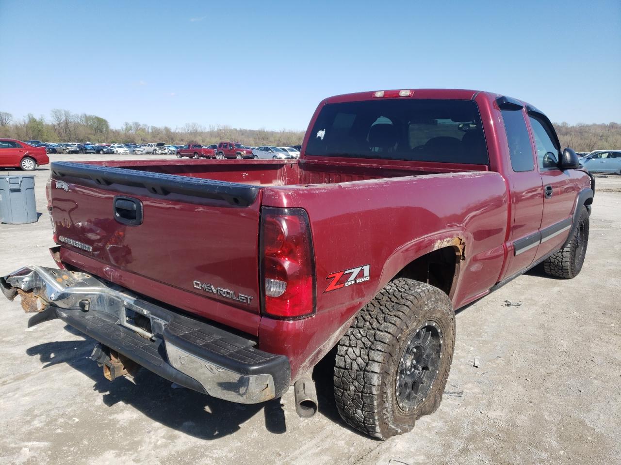 Photo 4 from auction – 2004 CHEVROLET SILVERADO with VIN 1GCEK19T44E268979