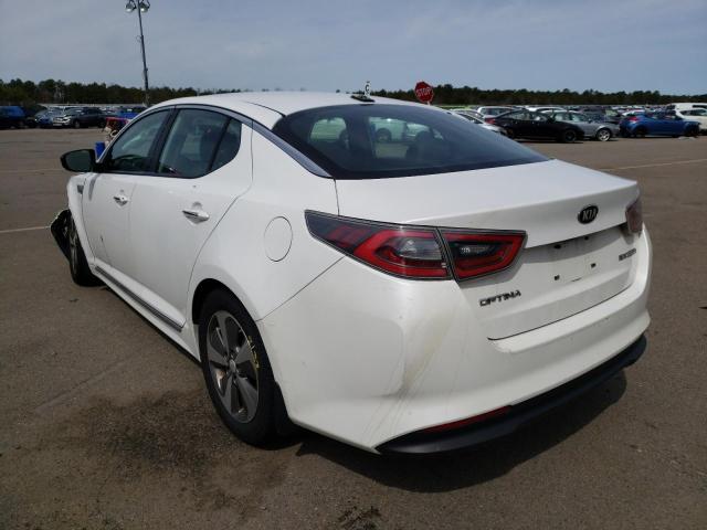 Photo 3 from auction – 2014 KIA OPTIMA HYB with VIN KNAGN4AD4E5076756