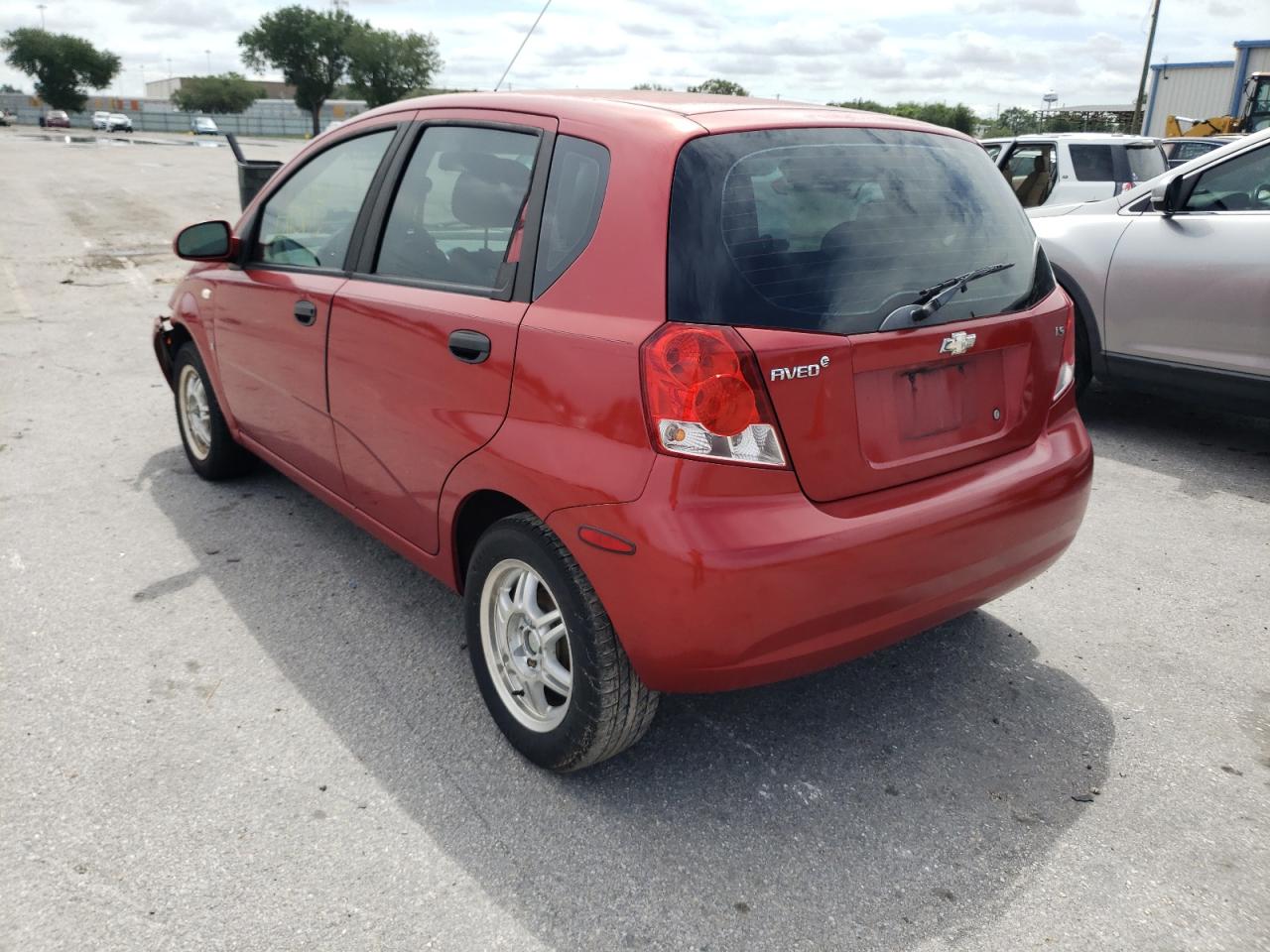 Photo 3 from auction – 2008 CHEVROLET AVEO BASE with VIN KL1TD66658B081892