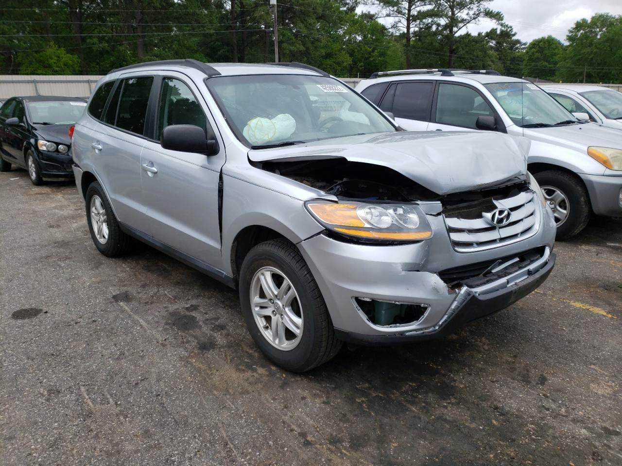 HYUNDAI SANTA FE 2010 with VIN 5NMSG3AB6AH377083 - Photo from auction