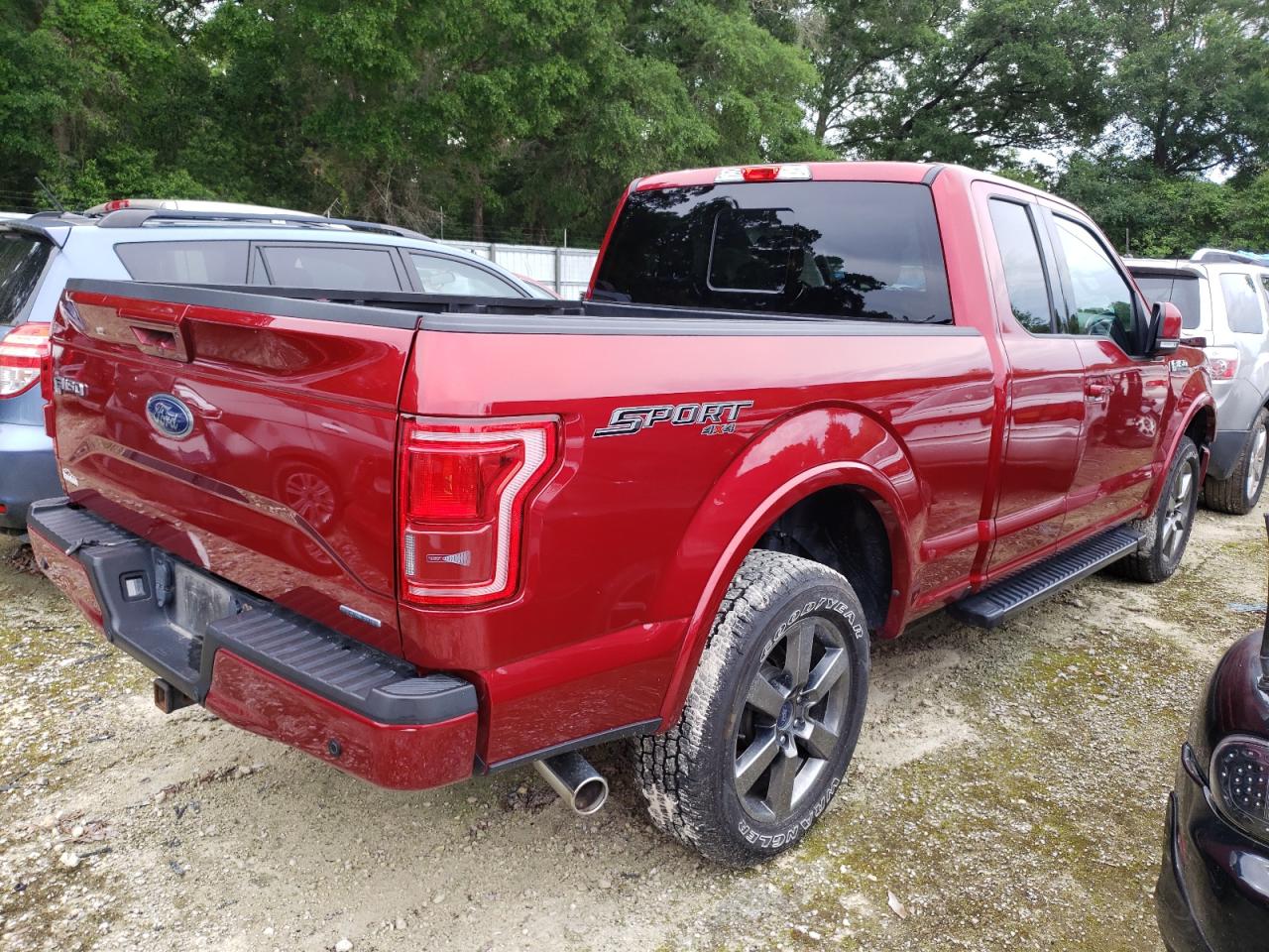 Photo 4 from auction – 2016 FORD F-150 with VIN 1FTFX1EF2GFD57938
