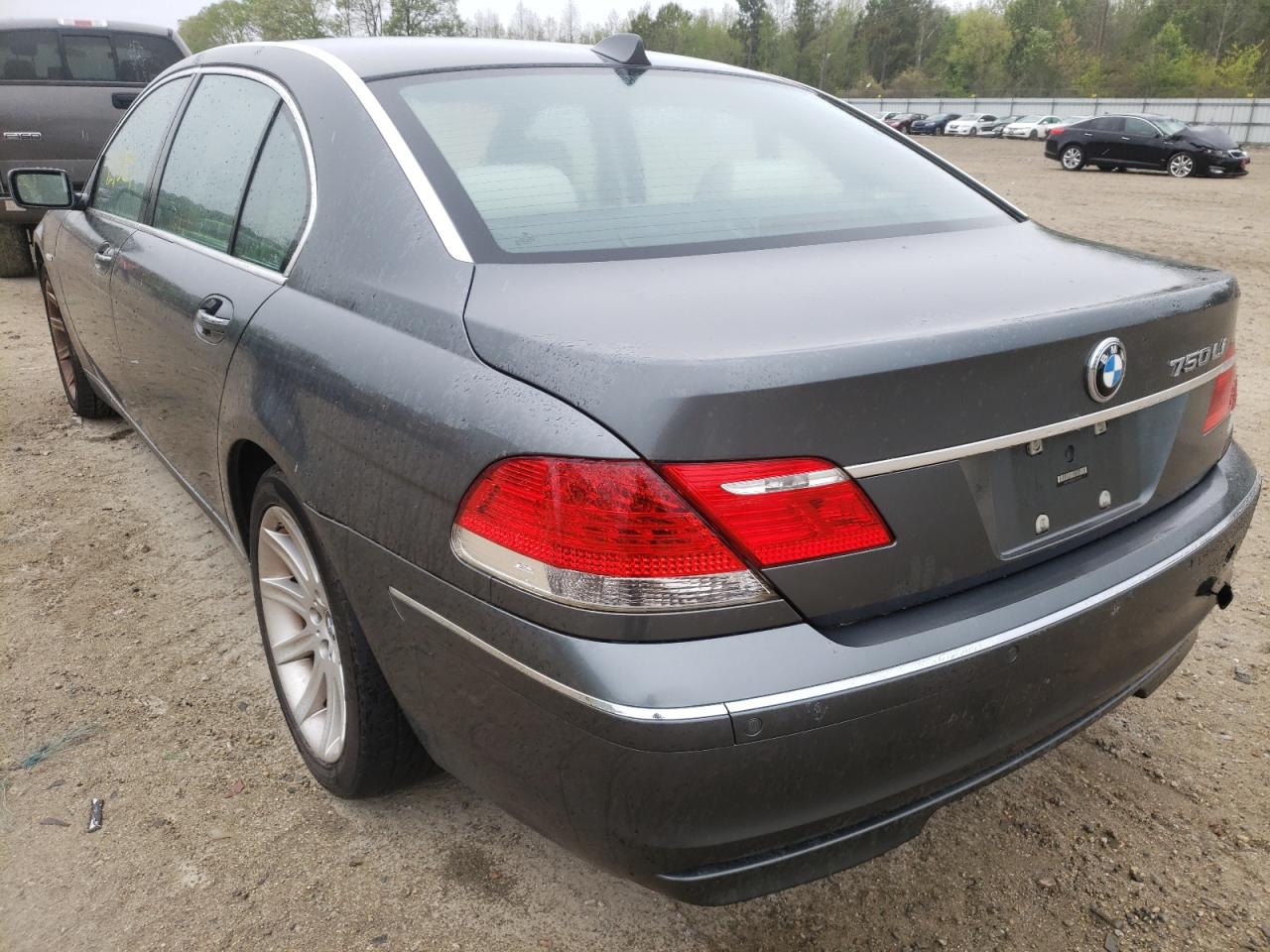 Photo 3 from auction – 2006 BMW 750 LI with VIN WBAHN83546DT63507