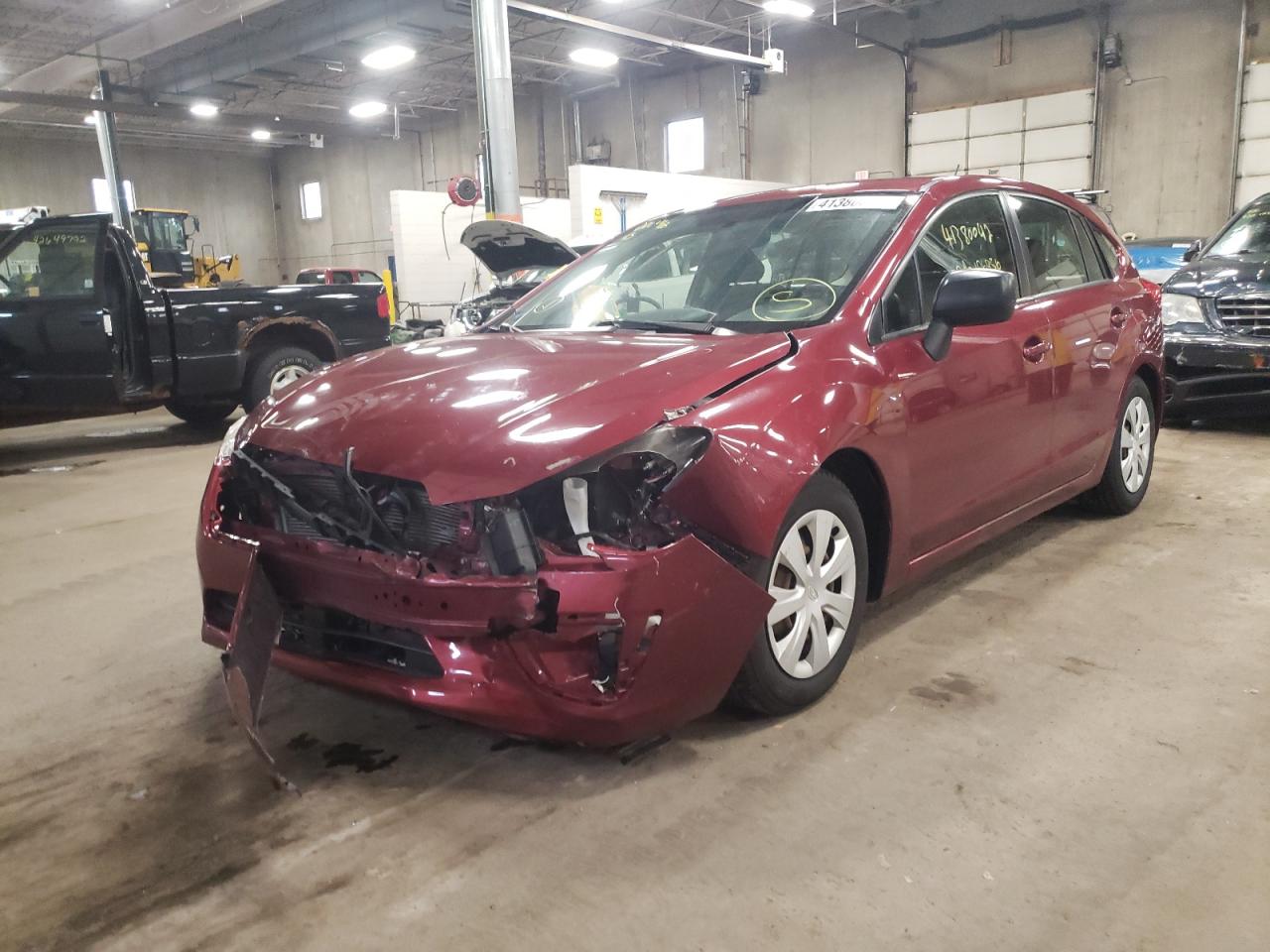 Photo 2 from auction – 2014 SUBARU IMPREZA with VIN JF1GPAA66E8229669