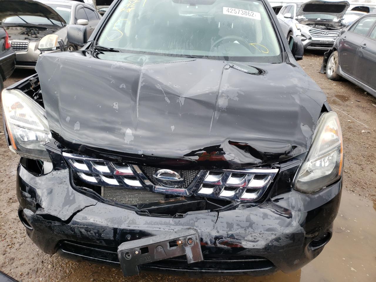 Photo 9 from auction – 2014 NISSAN ROGUE SELE with VIN JN8AS5MT9EW607202