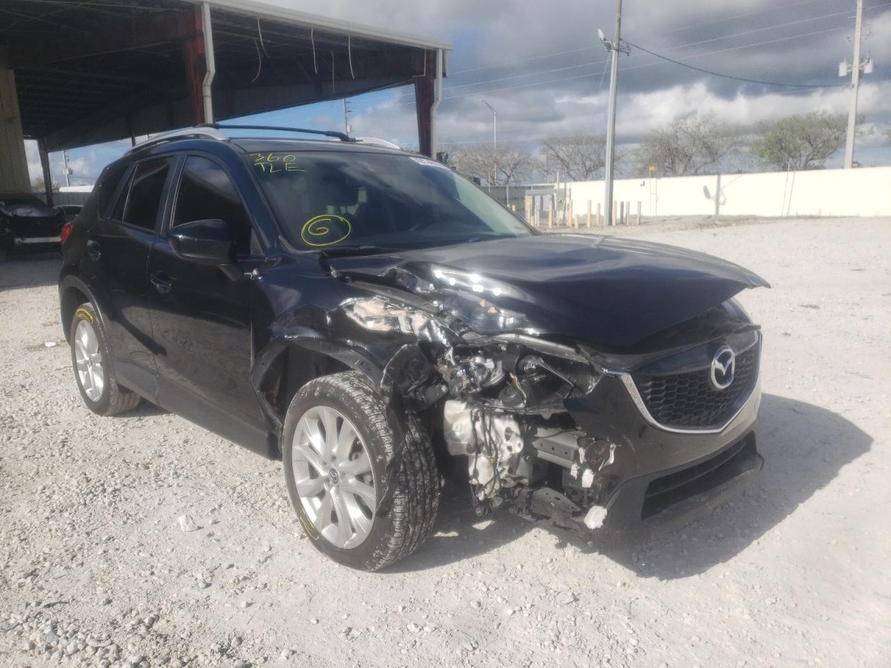 MAZDA CX-5 GT 2014 с VIN JM3KE2DY2E0304869 - Фото с аукциона