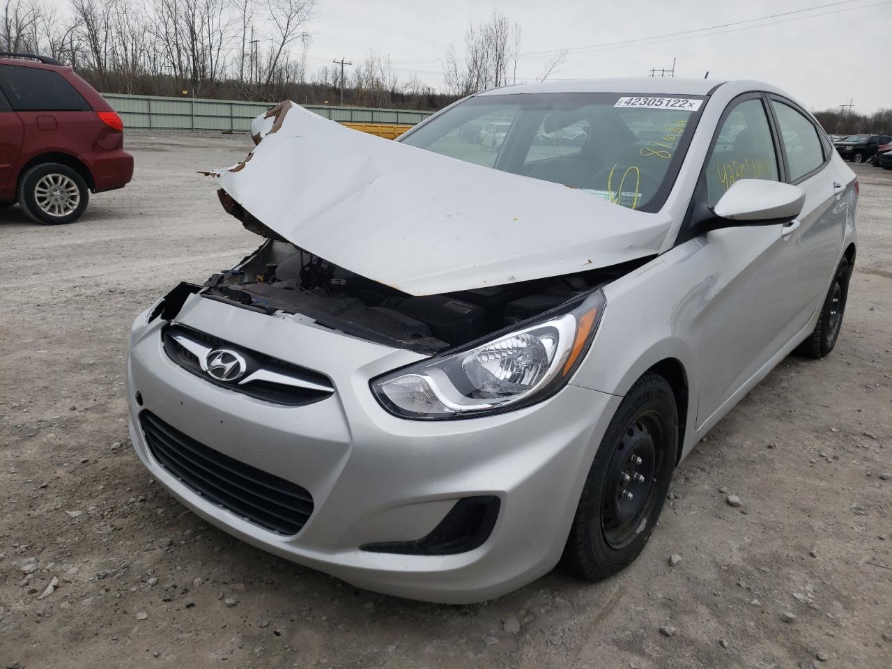 صورة رقم 2 من المزاد - 2014 HYUNDAI ACCENT GLS مع VIN KMHCT4AEXEU701050