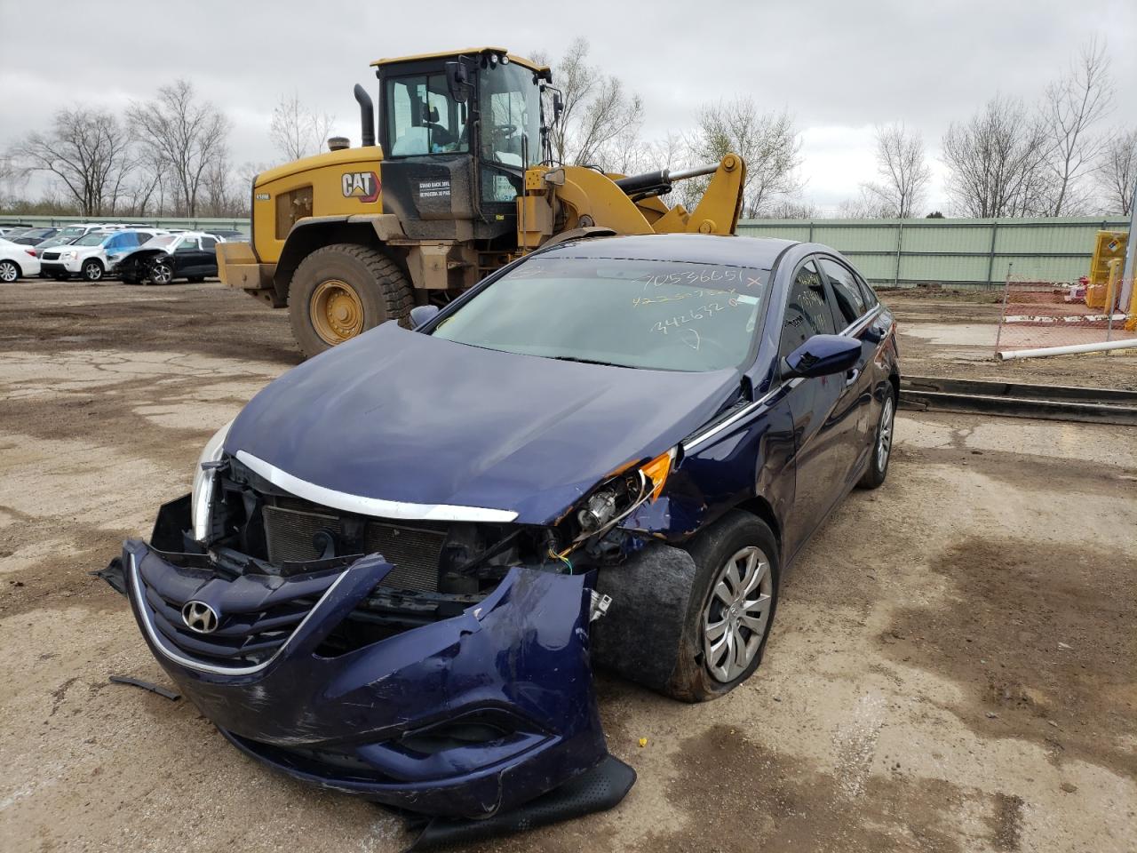 Photo 2 from auction – 2012 HYUNDAI SONATA GLS with VIN 5NPEB4AC3CH342632