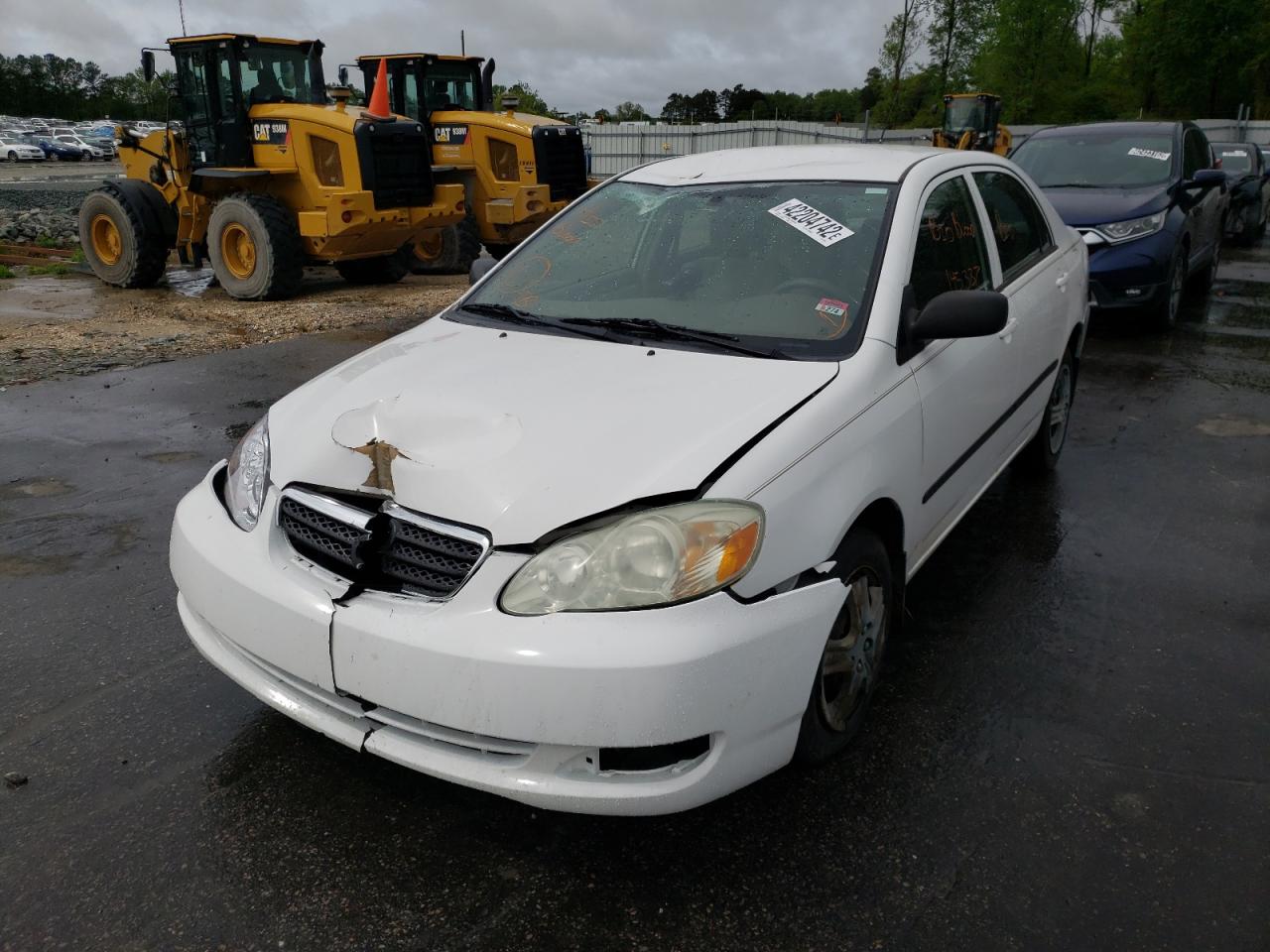 Photo 2 from auction – 2007 TOYOTA COROLLA CE with VIN JTDBR32E170108291