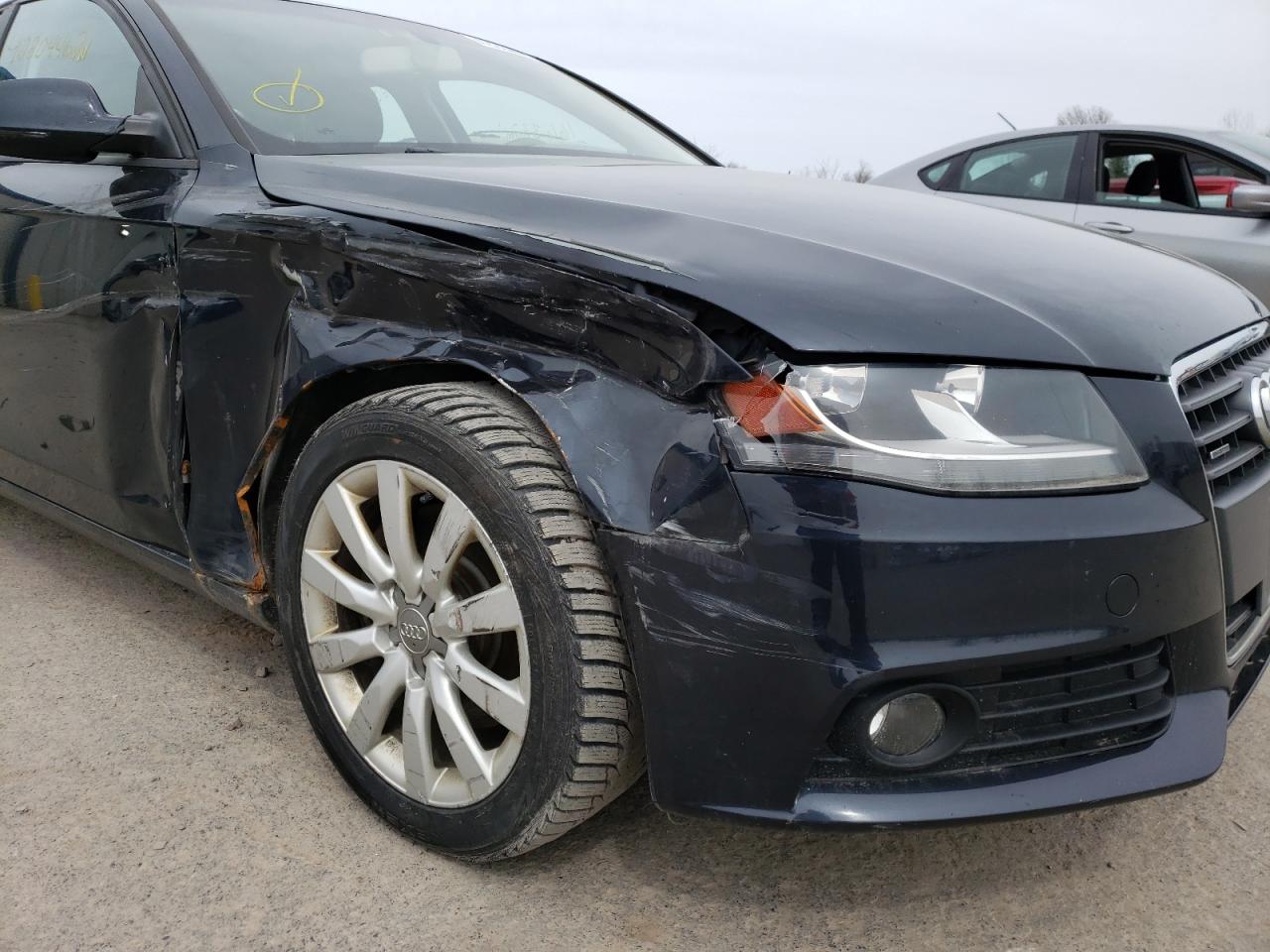 Photo 9 from auction – 2012 AUDI A4 PREMIUM with VIN WAUBFAFL5CN002765