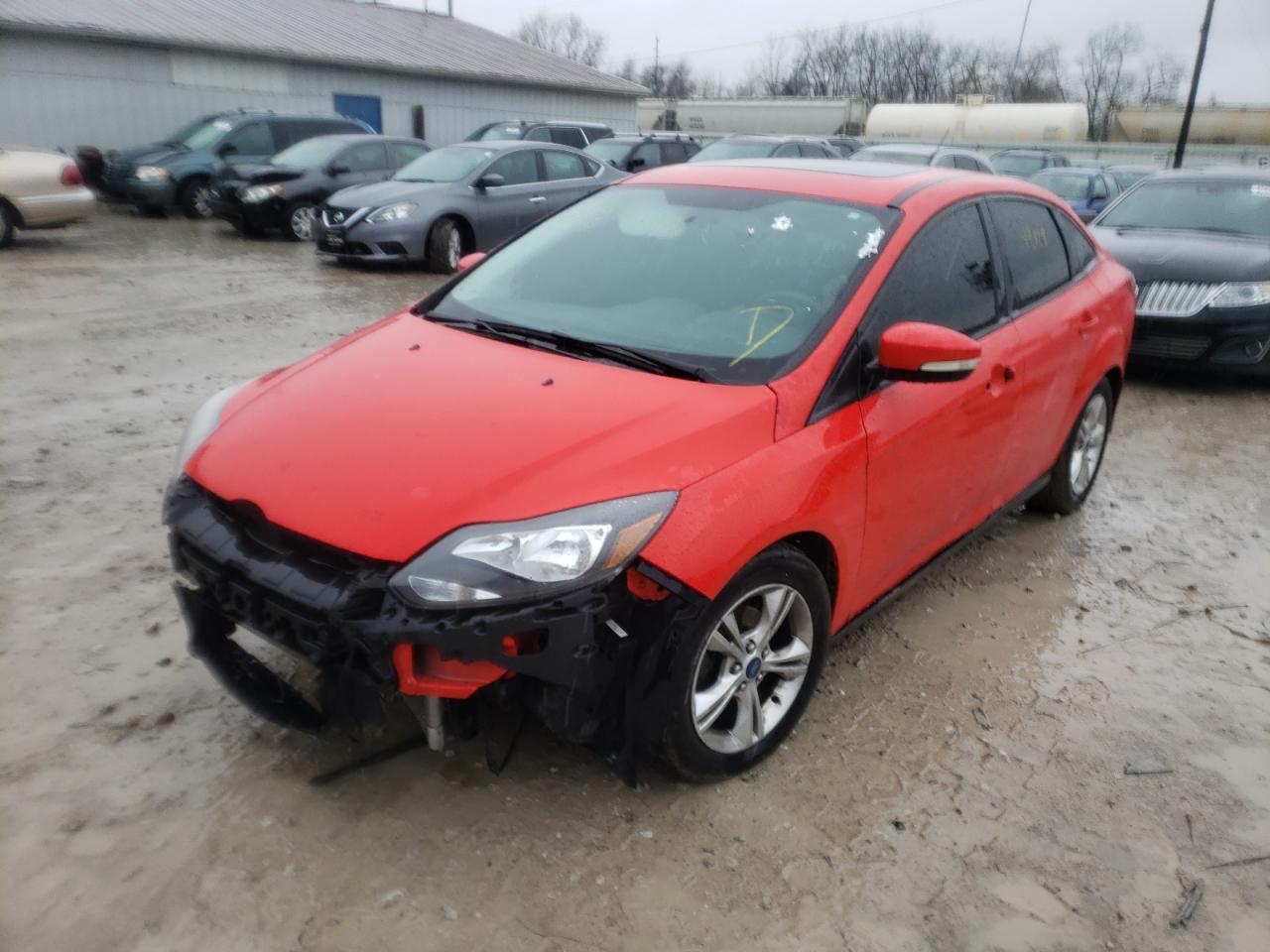 Photo 2 from auction – 2014 FORD FOCUS SE with VIN 1FADP3F22EL163445